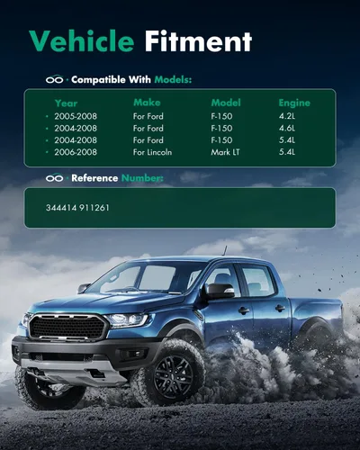 Miniatura 4 de SCITOO Juego de 2 amortiguadores traseros para F150, amortiguadores y puntales para Ford F-150, 2006, 2006, 2008, para Ford F-150, 2006, 2007, 2008