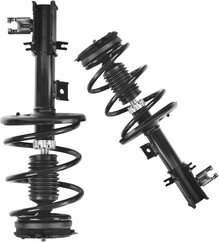 Miniatura 2 de Puntales de amortiguador de repuesto, conjunto completo delantero en pareja, compatible con Nissan Altima 2013-2018 172901/172902 Negro