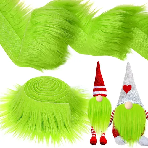 Miniatura 22 de Tatuo 2 x 60 pulgadas, tela de piel sintética negra para Halloween, mullida, para manualidades, cortes de piel sintética, parche de felpa sintética