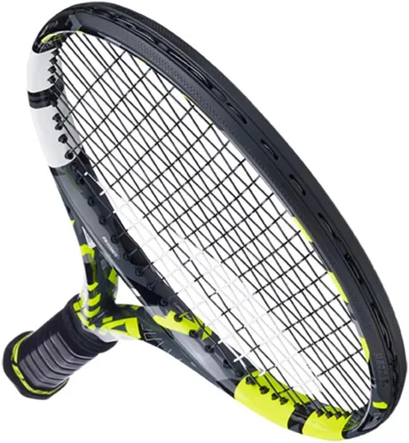 Miniatura 4 de Babolat Raqueta de tenis Pure Aero Plus ensartada con Syn Gut a tensión de rango medio