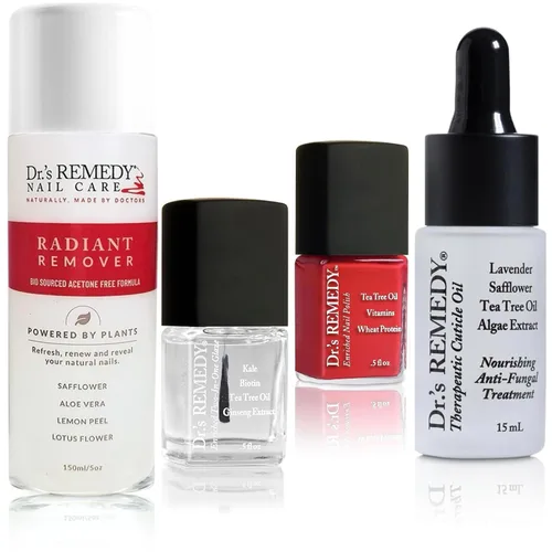 Miniatura 12 de Dr.'s Remedy Juego de 4 esmaltes de uñas enriquecidos BLUSHING Bride Collection