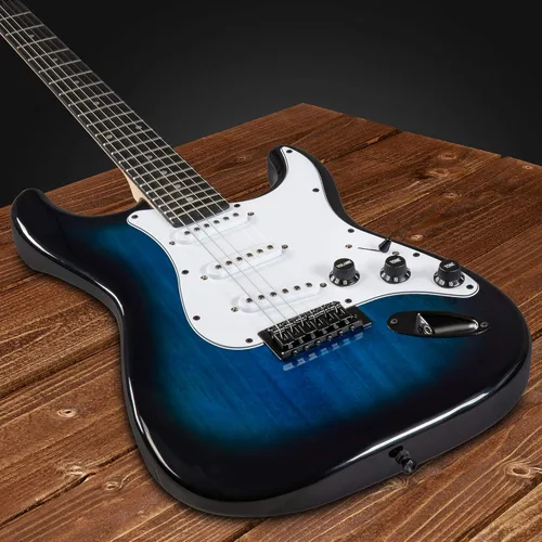 Miniatura 4 de LyxPro CS - Kit de guitarra eléctrica de 39 pulgadas para principiantes, intermedios y profesionales con guitarra, cable de amplificador, 6 púas
