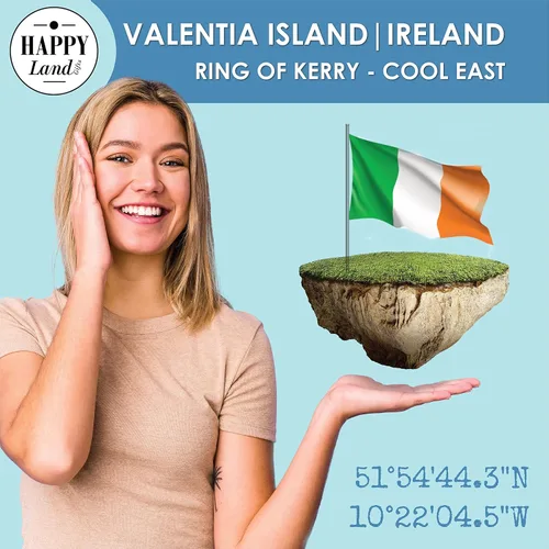 Miniatura 8 de happylandgifts Real Piece of Land - Irlanda Regalo inusual para familiares y amigos Certificado personalizado de propietario de tierras