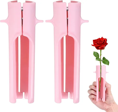 Miniatura 8 de M METERXITY Paquete de 1 herramienta peladora de espinas de rosas, pelador de espinas de hojas de tallo de rosa de metal para ramos, ramas