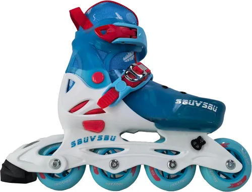 Patines en línea ajustables para niños con ruedas de PU para niños, niñas, niños, principiantes y avanzados