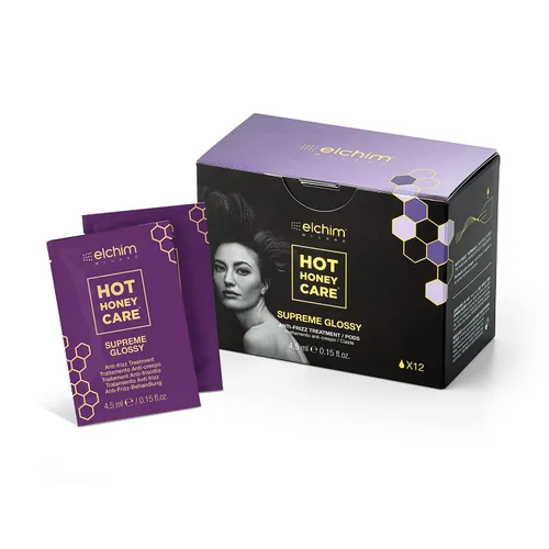 Miniatura 6 de Elchim Hot Honey Care - Kit concentrador para secadores de pelo Elchim 2 Sublime Liss y 2 cápsulas brillantes supremas, 4 onzas líquidas