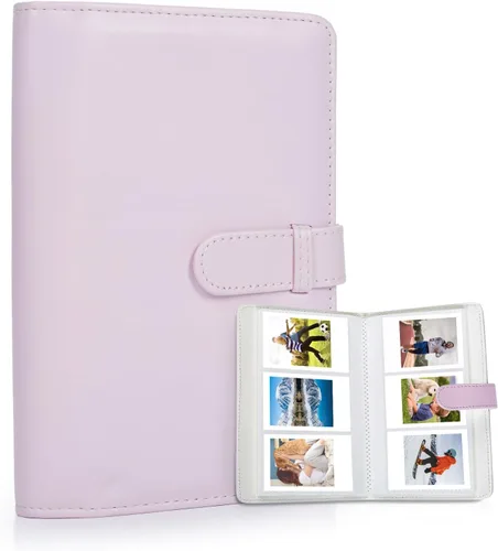 Miniatura 8 de Mini álbum de 108 bolsillos compatible con película Fujifilm Instax Mini, adecuado para Instax Mini 12/11/7+/40/9/Evo/Link 2, álbum de fotos de 2 x