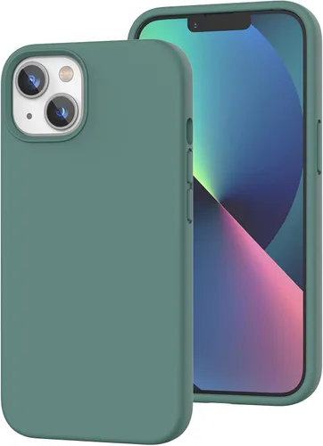 Miniatura 139 de Funda de silicona líquida compatible con iPhone 11 (6.1 pulgadas), cubierta de goma de gel de protección completa con forro de microfibra suave