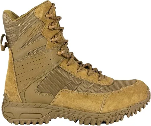 Miniatura 3 de Altama Botas unisex Vengeance SR con cremallera lateral de 8 pulgadas Botas ligeras de cuero de grano completo con forro textil y lengüeta