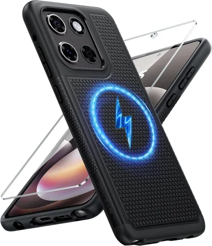 Miniatura 185 de FNTCASE Funda para teléfono Galaxy A14-5G: protección contra caídas de grado militar Samsung A14 5G, probada contra caídas de 14 pies, protector