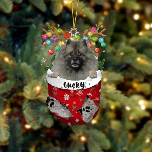 Miniatura 55 de Adorno de Navidad personalizado para perro Airedale Terrier en bolsillo de nieve, adorno para árbol de Navidad, idea de regalo para amantes
