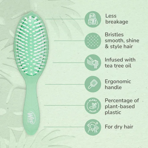 Miniatura 4 de Go Green Treatment & Shine - Cepillo para cabello húmedo.