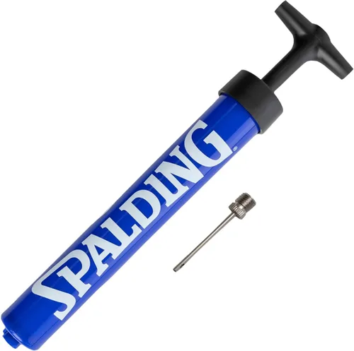 Miniatura 10 de Spalding Sports Ball Pump Kit Ideal for Basketball, Volleyball, Football, Soccer Ball & Rugby Ball Complete Hand Pump Kit with Needles