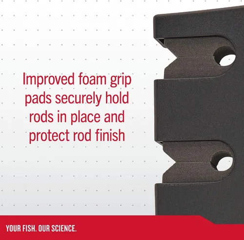Miniatura 9 de Berkley - Estante horizontal para 4 cañas de pescar, color negro