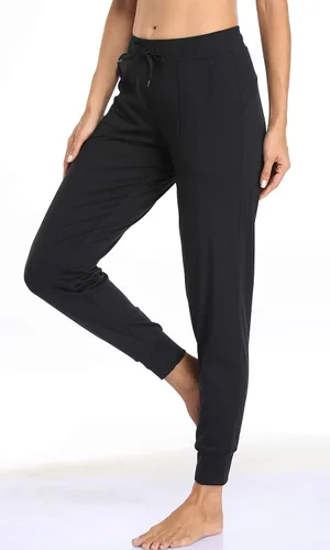 Miniatura 84 de Oalka - Pantalones deportivos para mujer, con cintura alta y bolsillos, para hacer deporte, yoga y entrenar