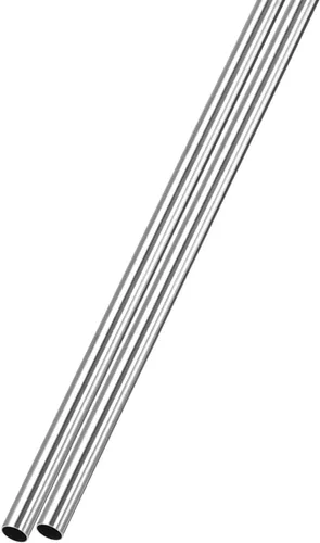 Miniatura 34 de METALLIXITY Tubo de acero inoxidable 304 (0.236 in de diámetro x 0.024 in de pared T x 11.811 in de largo), 2 piezas, tubo recto - para muebles