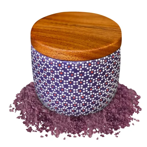 Miniatura 10 de SAL MARINA - Recipiente de cerámica de 12 onzas, para sal o especias, decoración de cocina, tarros de cerámica hechos a mano con tapas de sellado