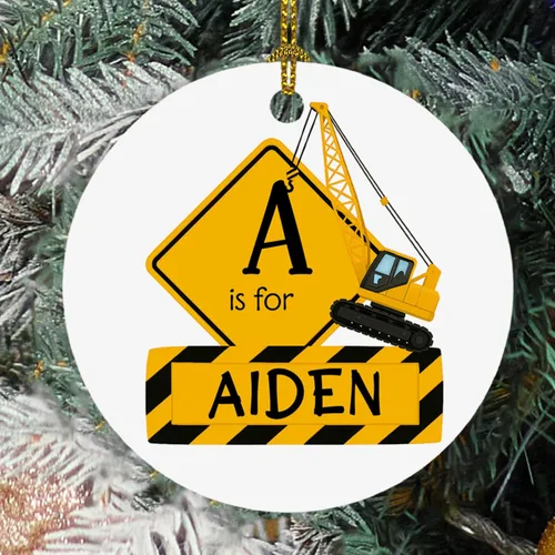 Miniatura 25 de Adorno de cristal de Navidad personalizado con nombre, muñeco de nieve personalizado para árbol de Navidad 2025, nuevo adorno de Navidad para bebé