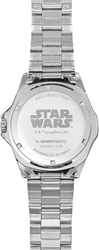 Miniatura 3 de STAR WARS Reloj de cuarzo analógico para adultos Honor, plateado, Japonés