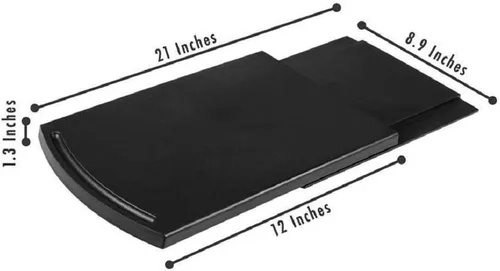 Miniatura 3 de Appliance Caddy - Bandeja deslizante para cafetera, 12 pulgadas, alfombrilla deslizante para máquina debajo de la encimera, bandeja enrollable