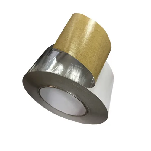 Miniatura 6 de Cinta de aluminio de tela de fibra de vidrio plateada, cinta reflectante de calor autoadhesiva reforzada, resistente al aislamiento de aislamiento