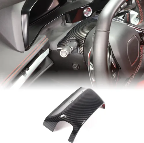 Miniatura 36 de CHEAYAR Funda de cargador de teléfono con patrón de fibra de carbono compatible con Chevrolet Corvette C8 2020-2023, funda de carga inalámbrica