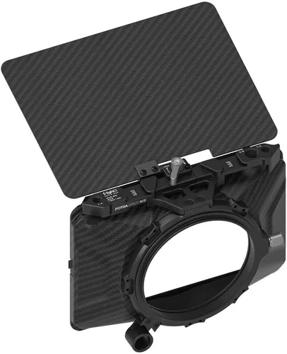 Runshuangyu - Caja de lente mate ligera con abrazadera con bandera superior para cámara DSLR sin espejo, compatible con filtro 4x4, 4x5.65 (versión