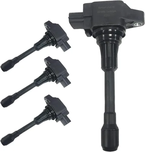 Miniatura 5 de Paquete de bobinas de encendido compatible con Nissan March K13 Sunny N17 Sylphy B17 Tiida C12 Reemplazar Parte # 22448-1HM0A MWH99700-801