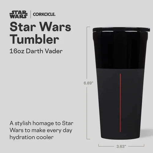 Miniatura 2 de Corkcicle Vaso de Disney – Acero inoxidable con triple aislamiento – Mantiene las bebidas frías 9 horas – Tapa a prueba de derrames – Reutilizable