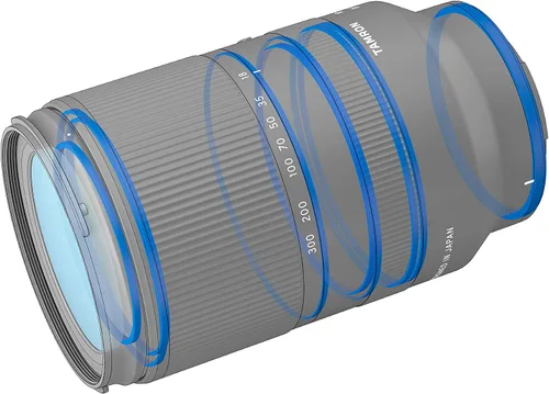 Miniatura 5 de Tamron 18-300 mm F/3.5-6.3 Di III-A VC VXD Objetivo para cámaras Sony E APS-C Mirrorless (Negro) Todo en uno 0.709-11.811 in F/3.5-6.3 para Sony E