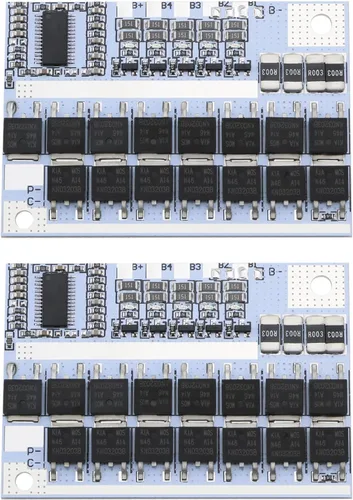 Miniatura 8 de Create idea 2 unids 3S BMS 100A 3.7 V Li-ion batería equilibrio placa de circuito módulo de placa de carga de batería placa de protección de batería