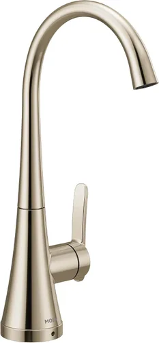 Miniatura 23 de Moen S6235NL Sinema Grifo de barra desplegable de arco alto de una sola manija con Power Clean y Reflex, níquel pulido