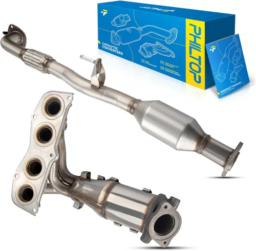 Miniatura 43 de PHILTOP Kit de convertidor catalítico de alto flujo apto para 2001-2005 Civic 1.7L DX/GX/HX/LX/LX Special Edition/Value Package (modelos execept EX)
