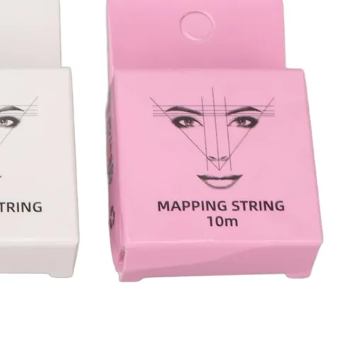 Miniatura 9 de Kit de cuerda de mapeo de cejas de alta calidad para microblading, 49.2 ft por caja aplicable para todos los diseñadores, logra cejas simétricas 3D