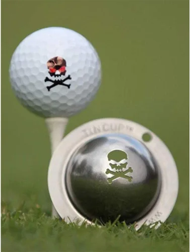 Miniatura 10 de Tin Cup Plantilla de marcador de pelota de golf, herramienta de personalización premium para golfistas, marcador de pelota de diseño personalizado