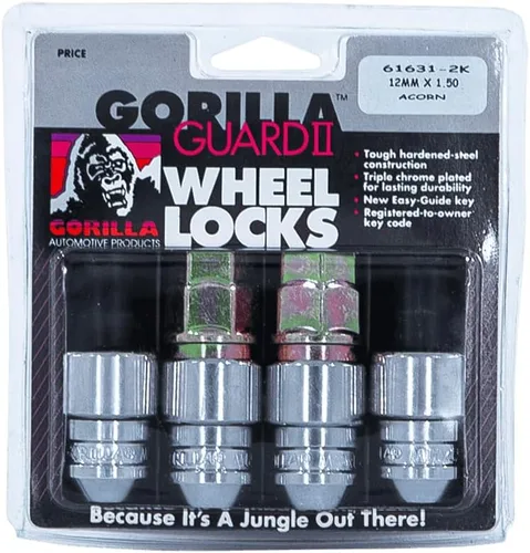 Miniatura 8 de Gorilla Automotriz GORILLA LOCK ACORN 1/2 CHR CLAM - 71481N