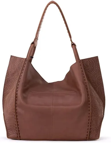 Miniatura 4 de The Sak Los Feliz Large Tote Bag in Leather Roomy Unlined Purse with Single Shoulder Strap