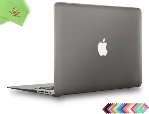 Miniatura 96 de Carcasa para MacBook Air de 13 pulgadas, UESWILL, carcasa rígida mate de tacto suave para MacBook Air de 13 pulgadas (Modelo A1466 / A1369) de Negro
