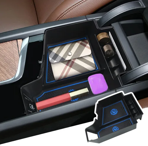 Miniatura 9 de BIBIBO 2023 2024 XC60 XC90 S90 V90 Organizador de Consola Central para Volvo XC60 V60 S60 S90 V90 XC90 de 2018-2023 2024 Caja de Almacenamiento