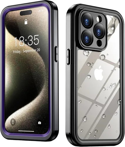Miniatura 36 de SPIDERCASE Solo diseñada para el iPhone 13 Pro Max, funda impermeable, lente incorporada y protector de pantalla, protección completa de alta