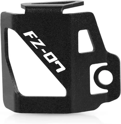 Tapa de rosca para motocicleta, cubierta de depósito de líquido de freno trasero para Yamaha MT09 MT07 MT10 (color : logotipo FZ07, tamaño: 1)
