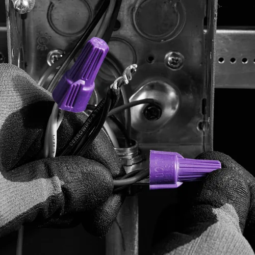 Miniatura 8 de IDEAL 30-1765S Twister Al/Cu - Conector de cable, 65 - morado, 1 libra (paquete de 10)