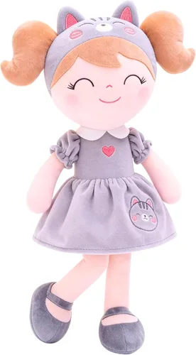 Miniatura 12 de Gloveleya Muñeca bebé niña regalos juguetes de peluche muñecas suaves regalos bebé niña cereza rojo 15 pulgadas con caja de regalo Nuevo