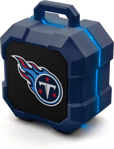 Miniatura 6 de SOAR NFL Shockbox - Altavoz Bluetooth inalámbrico LED, resistente al agua, IPX4, 5.0 Bluetooth con más de 5 horas de tiempo de reproducción, pequeño