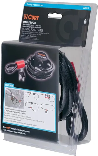 Miniatura 8 de Curt Manufacturing 23666 cable de seguridad