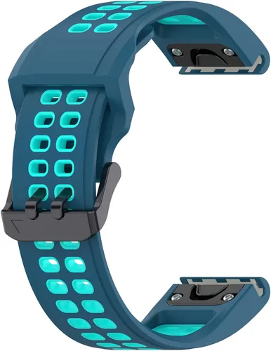 Miniatura 5 de Correas de reloj compatibles con Amazfit Falcon Correa de reloj de 0.866 in de ancho, compatible con correa de silicona de repuesto para reloj