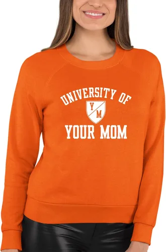 Miniatura 25 de Go All Out University of Your Mom - Sudadera con cuello redondo para hombre