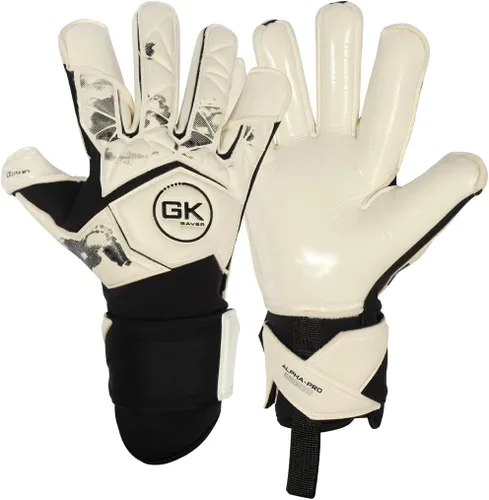 Miniatura 7 de GK Saver Football Goalkeeper Goalie Gloves Anti-Slip Grip Palms Alpha Series Goalkeeping GK Gloves Size 6 to 11