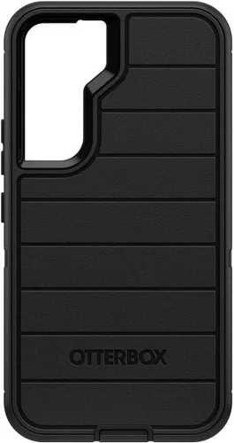 Miniatura 6 de OtterBox Defender Series - Funda para Samsung Galaxy S22 (solo incluye clip de funda, protección de defensa microbiana, embalaje no minorista), Negro
