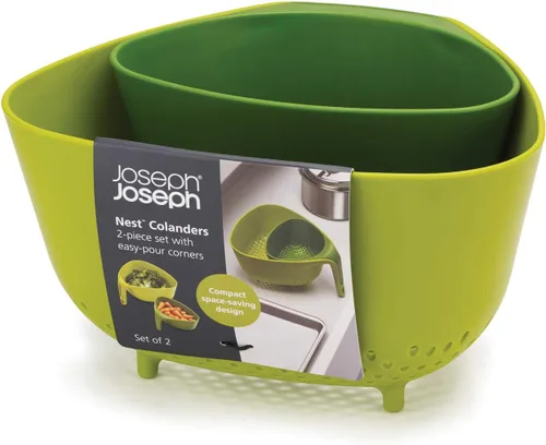 Miniatura 5 de Joseph Joseph 40094 Colador Nest, talla única, gris